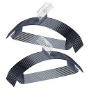 ハンガー すべらない ハンガー かたくずれ防止 hangers 跡がつかないハンガー ジャケットハンガー スーツハンガー 頑丈 はんがー 洗濯ハンガー 乾湿両用 スリムハンガー (ブラック 20本組)