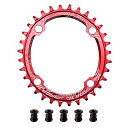ラウンドオーバルチェーンリング 104mm BCD chainring 30T 32T 34T 36T 38T 8 9 10 11 12スピード MTB XCト...