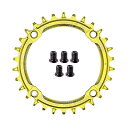 ラウンドオーバルチェーンリング 104mm BCD chainring 30T 32T 34T 36T 38T 8 9 10 11 12スピード MTB XCト...
