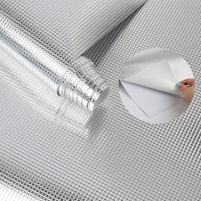 食器棚シート 粘着 キッチンシート 45*400cm 滑り止めシート 簡単貼付 汚れ防止 油汚れ落としやすい 貼れる保護シート 引き出し/シェルフライナー/靴箱/下駄箱用シート PVC製 厚手 抗菌 耐熱 シルバー 食器棚シート 粘着 キッチンシート 45*400cm 滑り止めシート 簡単貼付 汚れ防止 油汚れ落としやすい 貼れる保護シート 引き出し/シェルフライナー/靴箱/下駄箱用シート PVC製 厚手 抗菌 耐熱 シルバー