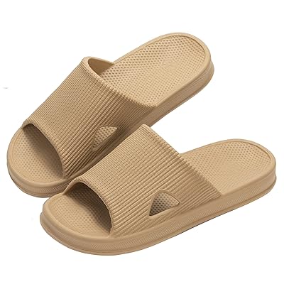 抗菌防臭素材 スリッパ サンダル 超軽量 滑り止め 男女兼用 ダークカーキ XXL