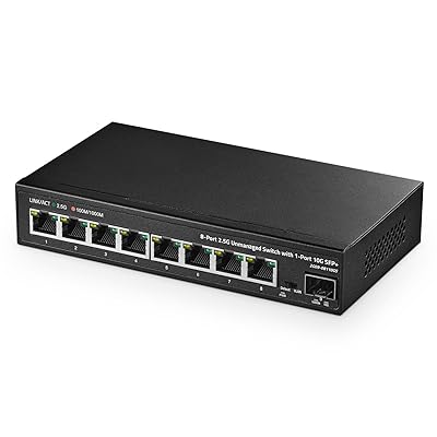 8ポート2.5Gスイッチ、10G SFP+ポート、8 x 2.5ギガビットRJ-45ベースTポート、アンマネージド・マルチギガビット・デスクトップ・イーサネット・スイッチ 8ポート2.5Gスイッチ、10G SFP+ポート、8 x 2.5ギガビットRJ-45ベースTポート、アンマネージド・マルチギガビット・デスクトップ・イーサネット・スイッチ