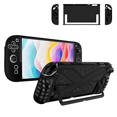 For Switch 2 ケース 分体式設計 カバー TPU+PC 保護ケース 充電便利 全面保護 紛失防止 滑り止め