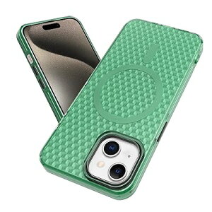 iPhone 15 ケース Magsafe対応 【ネッカーの立方体・内部スプレー塗装技術】 耐衝撃 米軍MIL規格 アイフォン15 スマホケース ワイヤレス充電対応 落下防止 ストラップホール付き 傷防止 滑り止め いphone15 カバー 軽量 お