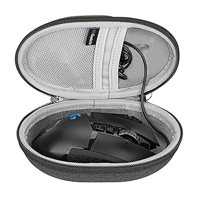 マウスケース ハードシェル トラベルキャリーケース 有線/ワイヤレス ゲーミング オフィス