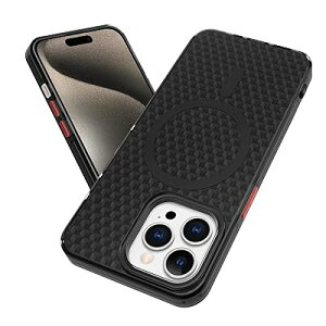 iPhone 14 Pro Max ケース Magsafe対応 【ネッカーの立方体・内部スプレー塗装技術】 耐衝撃 米軍MIL規格 アイフォン14 ProMax スマホケース ワイヤレス充電対応 落下防止 ストラップホール付き 傷防止 滑り止め いp