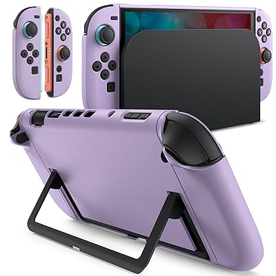 Nintendo Switch 2 (2025) 7.9インチ用 スリムドッカブルケース ソフトTPU グリップカバー Joy-Con用 着