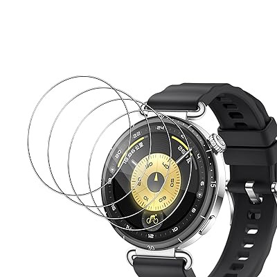 【4枚入り】For HUAWEI WATCH GT 6 41mm フィルム HUAWEI WATCH GT 6 41mm 対応 ガラスフィルム 高透過率 高