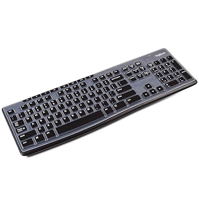 Logitech MK270 MK295 ワイヤレスキーボードカバースキン PCデスクトップキーボードプロテクター L