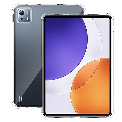 For Xiaomi Pad 7S Pro ケース クリア タブレット 12.5インチ TPU素材 耐衝撃 衝撃吸収 全面保護 薄型