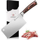 包丁 中華包丁 180mm 野菜切り 肉切り ステンレス 木製柄 両刃 よく切れる 贈り物 プレゼント (中華包丁180MM)