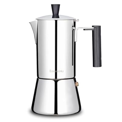 ペドロ 直火式エスプレッソメーカー ステンレス鋼製 マキネッタ モカポット 6カップ IH対応