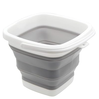 TOSSOW 折りたたみ バケツ シリコン 釣り用バケツ コンパクト収納 耐熱 釣り 洗車 キッチン グ