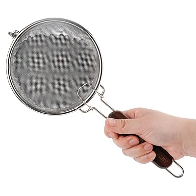 手網焙煎器 コーヒー焙煎網 豆煎器 銀杏煎 コーヒーローストツール 炒り網 ステンレス製 木