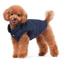ペット服 犬服 コート ジャケット ダウン ボタン留めタイプ 防寒 冬服 ドッグウェア コン XXL