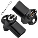 ガーミン用変換アダプター Shokz USB Type-C用変換アダプター 2 in 1変換アダプターVenu 3/ Approach s70 Fenixシリーズなど汎用USB-C to Shokz 充電ケーブル に対応 変換アダプター 、Shokz