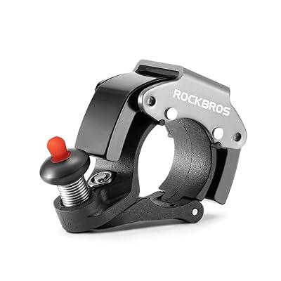 自転車 ベル サイクルベル 隠れ式 目立たない 軽量 大音量 爽やかな音色 アルミニウム合金 錆びにくい ミニベル 大人 子供 リング型 ロードバイク/MTB/クロスバイク等に対応 ハンドル内径約22.2mm対応 チタン