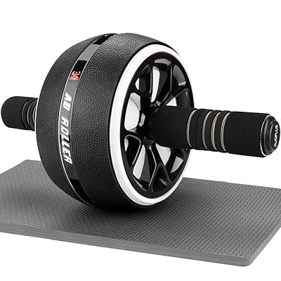 腹筋ローラー 膝マット付き アブホイール 静音 一輪 腹筋 トレーニング器具 筋トレグッズ エ