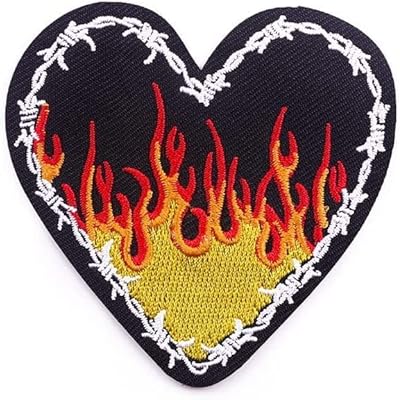 ワッペン アイロン&縫い付け両用 | おしゃれで大人向けデザイン | ジャケット・パーカー・ジーンズ用刺..