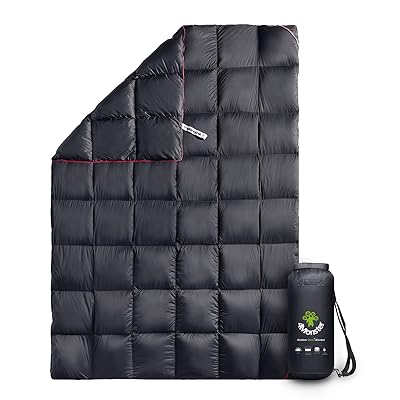 ダウン ブランケット マルチブランケット 防寒 アウトドア キャンプ 旅行 軽量 防水 防風 コンパクト ..