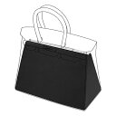 バッグピロー バッグシェイパー 形崩れ防止 バッグシェイパー 枕シェイパー バーキン適用 Birkin 25/30/35/40 Bags(ブラック、BK35)