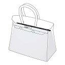 バッグピロー バッグシェイパー 形崩れ防止 バッグシェイパー 枕シェイパー バーキン適用 Birkin 25/30/35/40 Bags(ホワイト、BK30)