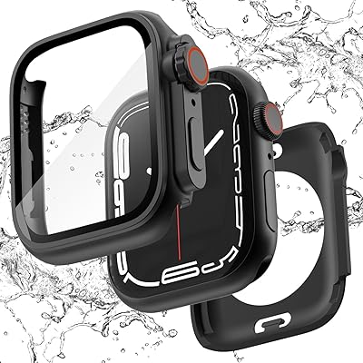 for Apple Watchケース 45mm/44mm/41mm/40mm 瞬時にApple Watch Ultraに変身する 防水 series 9/8/7/SE/6/5/4 液晶保護フィルム+保護ケース+背面ケースの3 in 1デザイン 一体型 for Apple Watchケース 45mm/44mm/41mm/40mm 瞬時にApple Watch Ultraに変身する 防水 series 9/8/7/SE/6/5/4 液晶保護フィルム+保護ケース+背面ケースの3 in 1デザイン 一体型