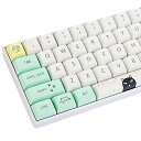 XDAプロファイルPBTキーキャップ60%、135キーカスタムゲーミングキーキャップANSI USおよび レイアウト用の昇華型Cherry Gateron MXスイッチメカニカルキーボード(Strange cat)