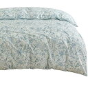 掛けふとんカバー キング 230x210cm 綿100% リバーシブル 掛けカバー エレガント リーフ柄 おしゃれ 速乾 通気 単品売り 防ダニ