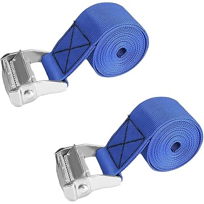 荷締めベルト 2.5m 固定ベルト 荷締バンド ラッシングベルト 多用途 タイダウンベルト 梱包 固 ...