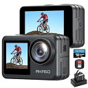 Brave 7 LE アクションカメラ 4K 20MP 256GBメモリカード付き IPX7本機防水 40M防水(防水ケース付属) 六軸手ぶれ補正 外部マイク対応 1350mAhバッテリー2個 リモコン付き HDMI出力 アクションカム