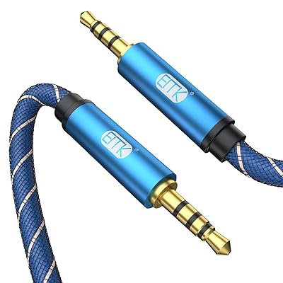 4極 AUX ケーブル 3.5mm TRRS オーディオケーブル (オス-オス)ホームステレオ/ヘッドホン/スピーカー/音響/車/PCなどに対応 (TRRS, 1M) 4極 AUX ケーブル 3.5mm TRRS オーディオケーブル (オス-オス)ホームステレオ/ヘッドホン/スピーカー/音響/車/PCなどに対応 (TRRS, 1M)