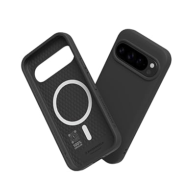 [Pixel 9 / 9 Pro] SolidSuit ケース MagSafe対応 耐衝擊 米軍MIL規格 衝撃吸収 傷 指紋 防止 薄型 軽量 SGS認証 - ブラック