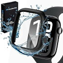for Apple Watch 10ケース 42mm 防水 アップルウォッチ10防水カバー ガラスフィルム 一体型 apple watch series 10対応 PC素材 耐衝撃 タッチ感良好 衝撃吸収 防塵 Apple Watch 10アクセサリ