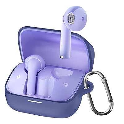 For Anker Soundcore K20i ケース カバー Anker Soundcore K20i シリコン保護ケース 充電便利 全面保護 紛失防止 滑り止め 軽量 キズ防止 スリム 薄型 旅行 耐衝撃 防塵-ブルー