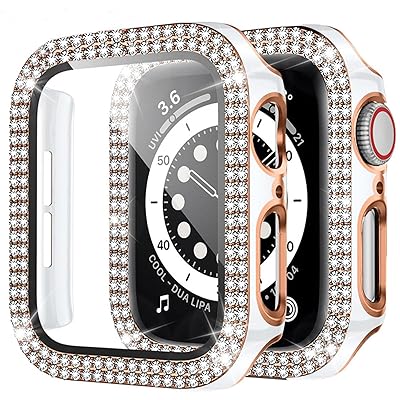 アップルウォッチ カバー40mm 41mm 42mm 44mm 45mm 46mm対応 アップルウォッチ 本体 ダブルダイヤモンド ガラスフィルム付 超薄型 PC+ガラス素材 高透過率apple watch カバーキズ防止 簡単に取り付け・取 全面保 アップルウォッチ カバー40mm 41mm 42mm 44mm 45mm 46mm対応 アップルウォッチ 本体 ダブルダイヤモンド ガラスフィルム付 超薄型 PC+ガラス素材 高透過率apple watch カバーキズ防止 簡単に取り付け・取 全面保