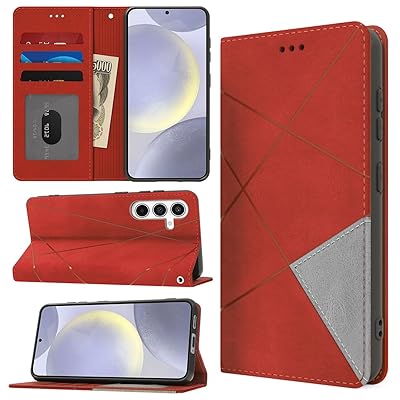 Galaxy S25 ケース 手帳型 財布型 耐衝撃 ギャラクシー S25 スマホケース カード収納 横置き機能 SC-51F SCG31 携帯カバー 横置きスタンド機能付 ラップホール付き マグネット内蔵 擦り傷防止 肌感レザー 防水 耐摩擦 ファ