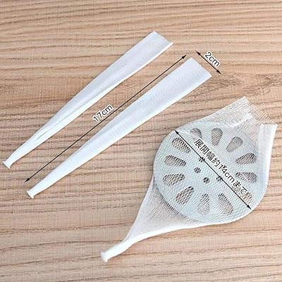 排水口ネット 髪の毛を留める 使い捨て 200PCS 詰まり防止 ゴミ受け PE製 棒ネット [2]