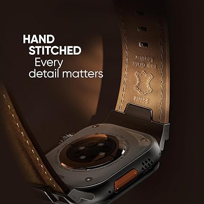 アップルウォッチ バンド 本革 レザー 交換ストラップ Apple Watch Ultra バンド 49mm 46mm 45mm 44mm 対応 iWatch Ultra2 Ultra 10 9 8 7 6 5 4 SE用 男女兼用 耐久性 おしゃれ