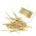 アメピン アメリカピン ゴールドヘアピン (24本セット) サシピン レディース ヘアアクセサリー ヘアアレンジ ヘッドアクセ シンプル