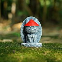 ReemeHi 動物お地蔵さんセット癒し可愛い小型置物祈りお地蔵様おじぞうさま守り神みかげ石 幸せ願い縁の良いおきもお かわいい御影石 神仏像 (犬)