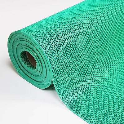 滑り止めマット PVC 厚み5.5mm 0.9*5m 業務用 家庭用 ゴムマット お風呂マット 排水 転倒防止 吸水 大判 防カビ 抗菌 自由カット 速乾 浴室マット 滑り止めシート 屋外 屋内 通路 廊下 トイレ プール 病院 介護 施設 学校 店