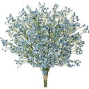 造花 花束 ブーケ かすみ草 霞草 ブルー 青い 10本セット 60cm インテリア アーティシャルフラワー フェイクフラワー 綺麗 花 フェイクグリーン 母の...