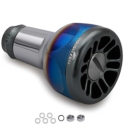 新型2.0 24.5mm リール ハンドル ノブ 8.5g シマノ ダイワ 通用 (Shimano) Type A (Daiwa) Type S 用 7..