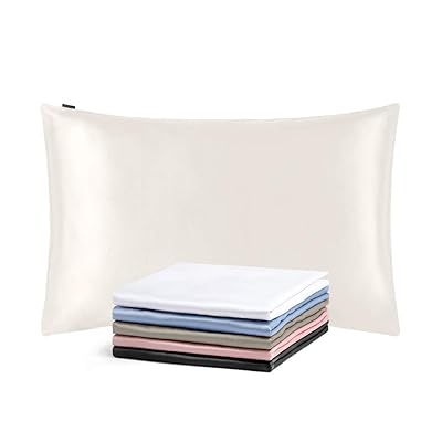 シルク枕カバー ピローケース 最高25匁天然シルク 両面タイプ【35x55cm】アイボリー 額縁無し 封筒式 冷感 美肌 OEKO認証済