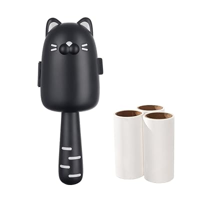 クリーナー 猫 おしゃれ ペット クリーナー 洋服 服用 掃除 ローラー (ブラック本体1枚+替え3枚) クリーナー 猫 おしゃれ ペット クリーナー 洋服 服用 掃除 ローラー (ブラック本体1枚+替え3枚)