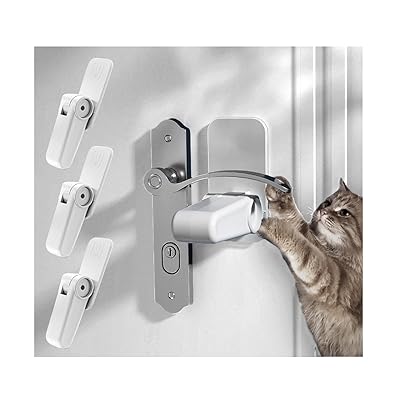 ドアロック チャイルドロック 三個セット ドア 鍵 ドア開け防止 猫 脱走防止 部屋鍵後付け 180°回転 赤ちゃん ペット けが防 ドアノブ 後付け 簡単操作 ドアロック チャイルドロック 三個セット ドア 鍵 ドア開け防止 猫 脱走防止 部屋鍵後付け 180°回転 赤ちゃん ペット けが防 ドアノブ 後付け 簡単操作