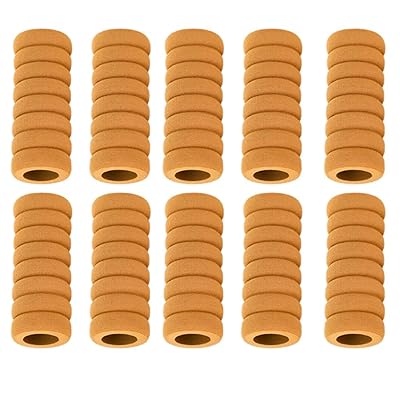 ドアノブカバー ドアクッション ドアハンドルプロテクター ドアノブ レバークッション カラフル EVA製 部屋 ドア 滑り止め アクセサリー 子供 ドアハンドルプカバー 長さ14cm*内径2cm 10本セット ブラウン