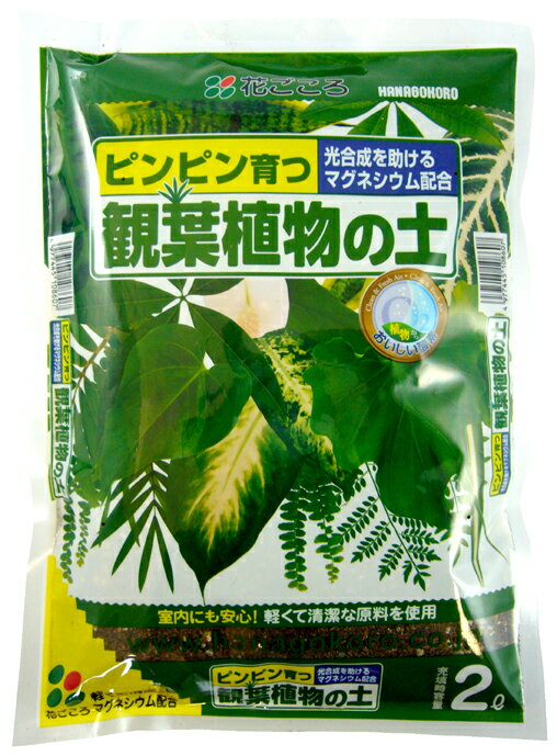国内送料無料 観葉植物の土 2L 1袋 ピンピン育つご注意ください 2L袋 他の商品と同梱はできません 