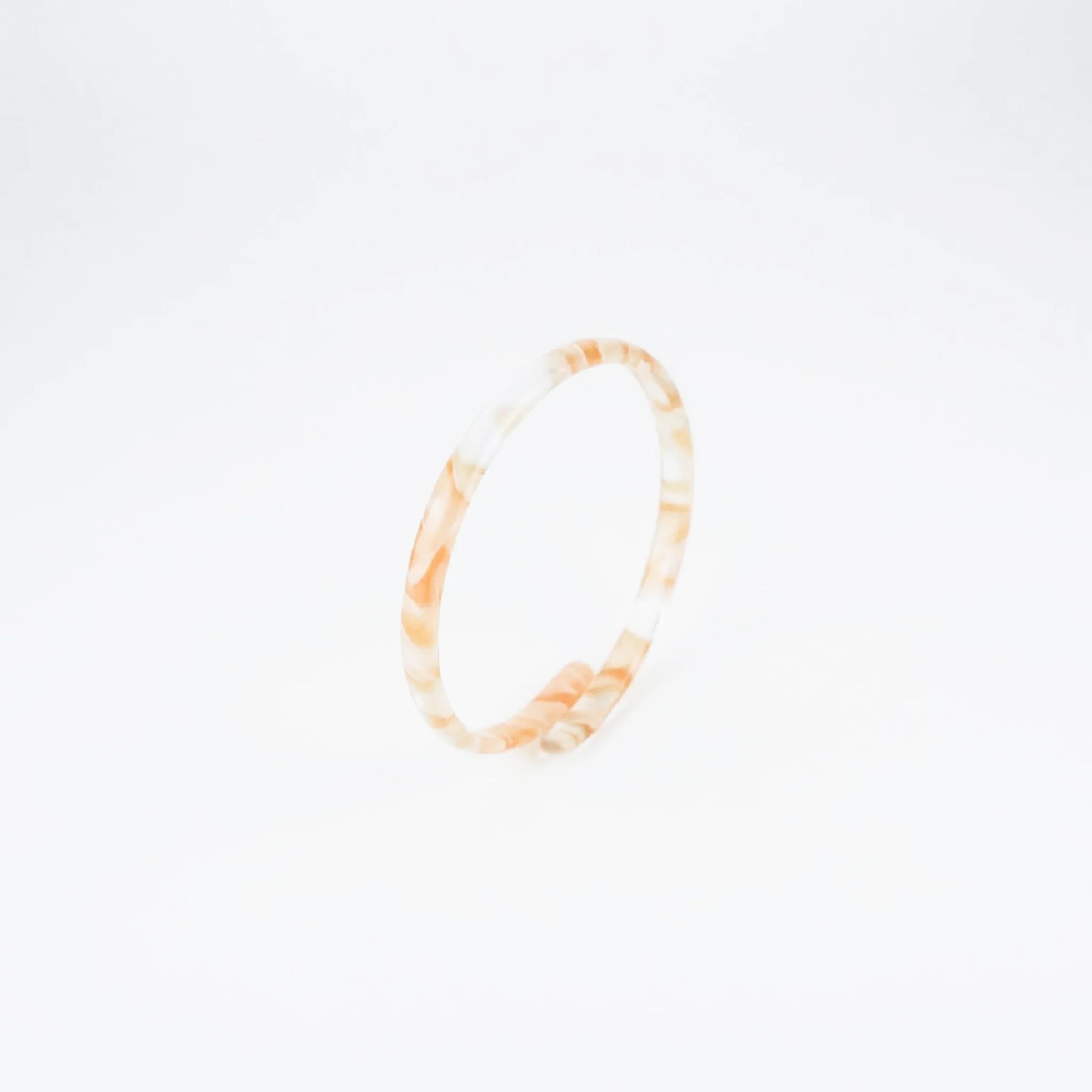 【メール便1通につき2個まで】 KISSO キッソオブレスレット 930 イエロー メガネ素材のブレスレット 鯖江